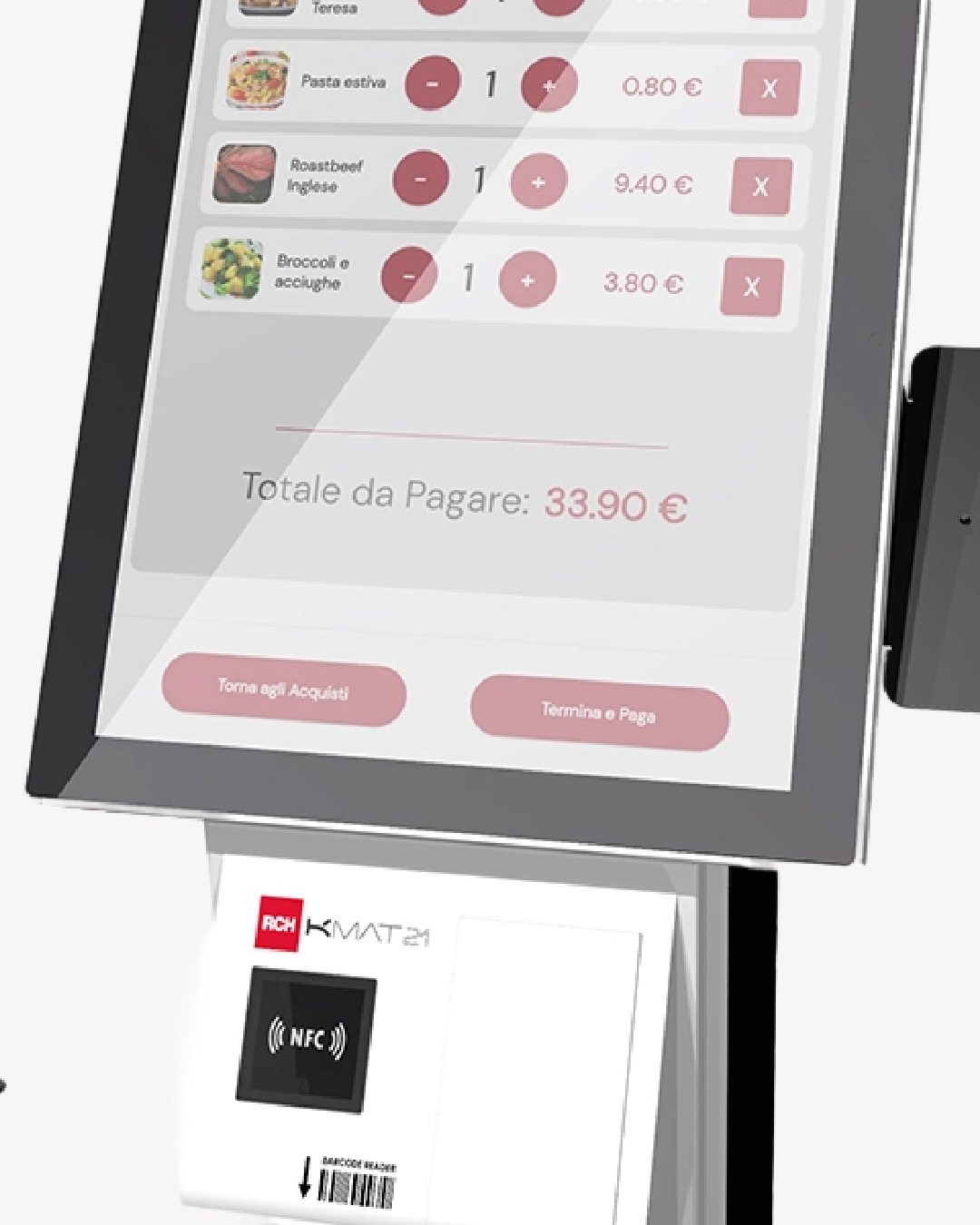 Totem Kiosk Self Service Dettaglio